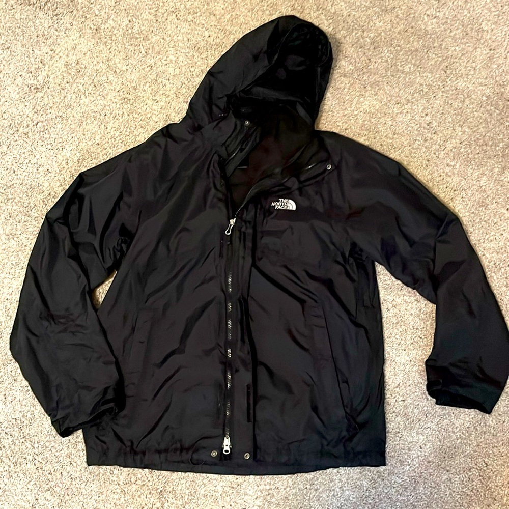 The North Face Black 3-in-1 Jacket.